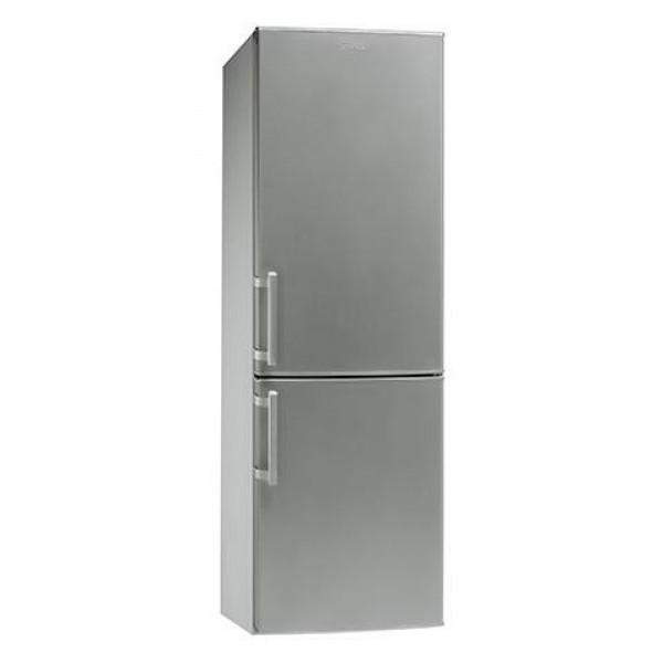 FRIGORIFERO SMEG CF33SP COMBINATO VENTILATO 295 L 60 CM LIBERA INSTALLAZIONE SILVER CLASSE A+