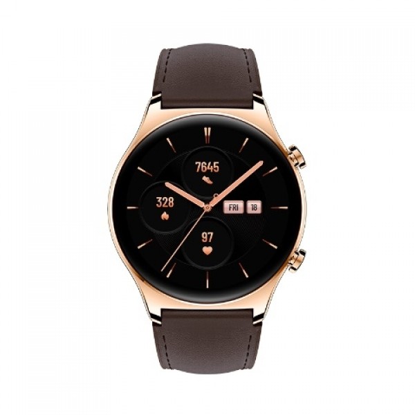 SMARTWATCH HONOR WATCH GS 3 45.9 MM MUS B19 1.43" AMOLED 4 GB CARDIOFREQUENZIMETRO GPS BLUETOOTH CLASSIC GOLD / ORO