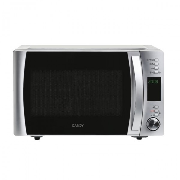 FORNO MICROONDE COOKinAPP CANDY CMXG22DS 22 L 800 W GRILL 5 LIVELLI DI POTENZA 40 PROGRAMMI DI COTTURA AUTOMATICI LIBERA INSTALLAZIONE SILVER