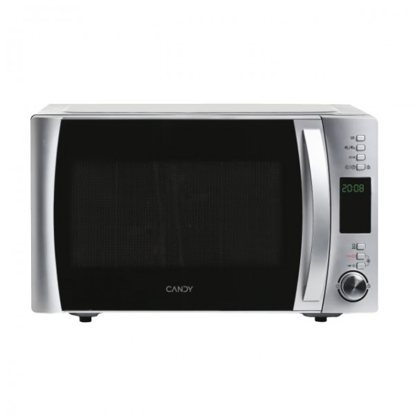 FORNO MICROONDE COOKinAPP CANDY CMXW22DS 22 L 800 W 5 LIVELLI DI POTENZA 40 PROGRAMMI DI COTTURA AUTOMATICI LIBERA INSTALLAZIONE SILVER