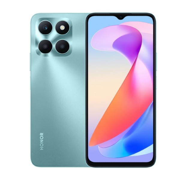 SMARTPHONE HONOR X6a WD YLX1 128 GB DUAL SIM 6.56" OCTA CORE 4G LTE TRIPLA CAMERA 50 MP CYAN LAKE