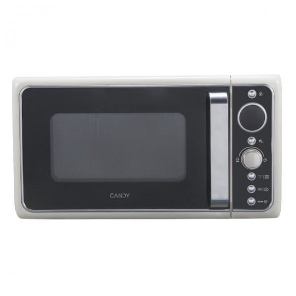 FORNO MICROONDE CANDY DIVO G20CC 20 L 700 W GRILL 6 LIVELLI DI POTENZA PROGRAMMI DI COTTURA AUTOMATICI LIBERA INSTALLAZIONE CREMA