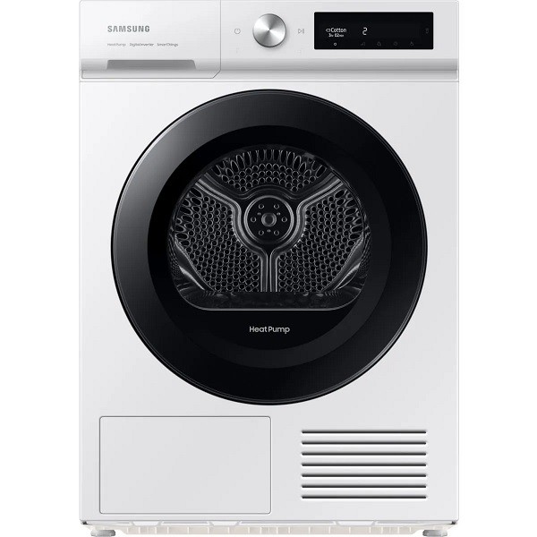 ASCIUGATRICE SAMSUNG DV90BB5245AW 9 KG AI CONTROL OPTIMAL DRY CARICO FRONTALE POMPA DI CALORE LIBERA INSTALLAZIONE CLASSE A+++
