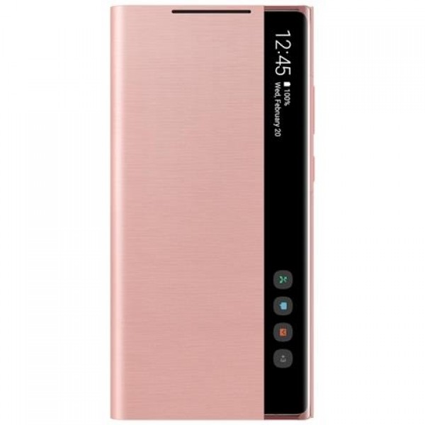 GALAXY NOTE 20 SMART CLEAR VIEW COVER PER CELLULARE EF-ZN980CBEGEU / EF-ZN980CBEGEW MYSTIC BLACK / NERO