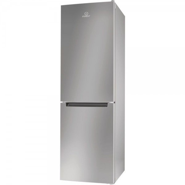 FRIGORIFERO INDESIT LI80 FF2 S B COMBINATO 60 CM 300 L NO FROST LIBERA INSTALLAZIONE SILVER CLASSE A++ 24 MESI INDESIT