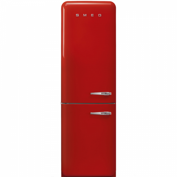 FRIGORIFERO SMEG FAB32LRD3 COMBINATO ANNI 50 331 L 60 CM NO FROST INVERTER LIBERA INSTALLAZIONE ROSSO CLASSE A+++