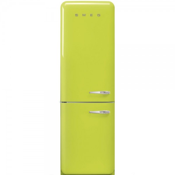 FRIGORIFERO SMEG FAB32LVEN1 COMBINATO ANNI 50 304 L 60 CM NO FROST LIBERA INSTALLAZIONE VERDE LIME CLASSE A++