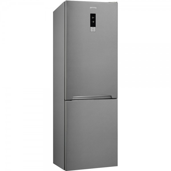 FRIGORIFERO SMEG FC182PXNE COMBINATO 324 L 60 CM TOTAL NO FROST LIBERA INSTALLAZIONE INOX CLASSE A++