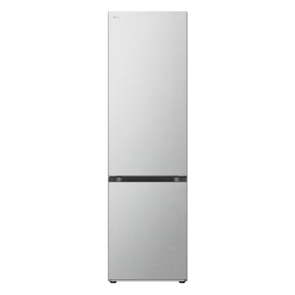 FRIGORIFERO LG GBV7280BMB COMBINATO 387 L 60 CM SMART INVERTER NO FROST LIBERA INSTALLAZIONE CLASSE B METAL SORBET / INOX