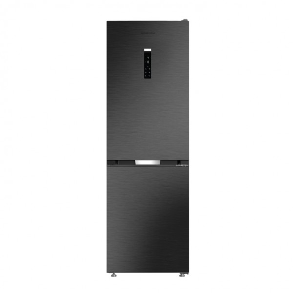 FRIGORIFERO GRUNDIG GKPN 66840 LXRW 316 L 60 CM NO FROST LIBERA INSTALLAZIONE DARK INOX CLASSE C