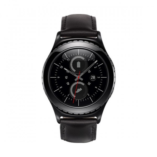 SMARTWATCH SAMSUNG GALAXY GEAR S2 CLASSIC SM R73 1.2" SUPER AMOLED 4 GB DUAL CORE BLUETOOTH NERO