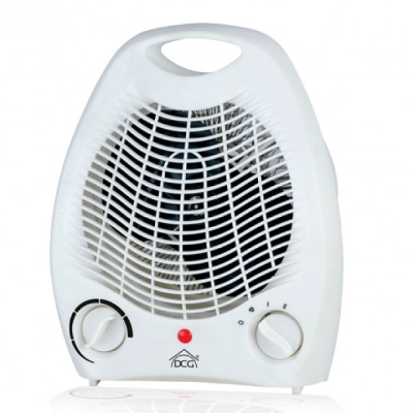 CALDOBAGNO / TERMOVENTILATORE VERTICALE DCG HL9733 2 LIVELLI DI RISCALDAMENTO 2000W