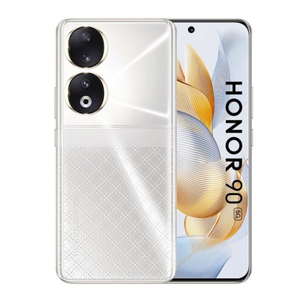 SMARTPHONE HONOR 90 5G REA NX9 512 GB DUAL SIM 6.7" OCTA CORE TRIPLA FOTOCAMERA 200 MP DIAMOND SILVER
