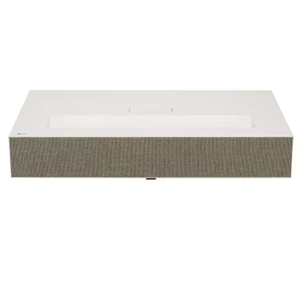 PROIETTORE LG HU915QE CINEBEAM A TRIO CORTO LASER ULTRA HD 4K HLG 3700 LUMENS SMART webOS 6.0 CONTRASTO 2.000.000:1 HDMI USB  BLUETOOTH BEIGE