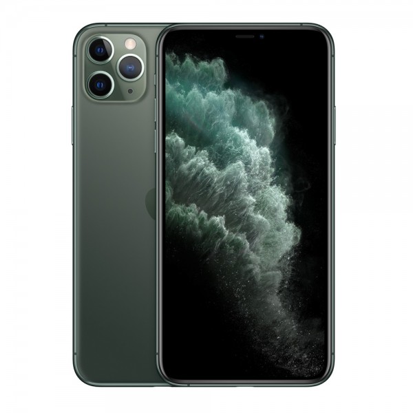 SMARTPHONE APPLE IPHONE 11 PRO MAX 64 GB DUAL SIM 6.5" 4G LTE A13 HEXA CORE IOS 13 TRIPLA FOTOCAMERA 12 MP MIDNIGHT GREEN
