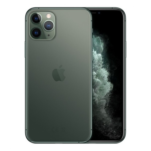 SMARTPHONE APPLE IPHONE 11 PRO 64 GB DUAL SIM 5.8" 4G LTE A13 BIONIC IOS 13 TRIPLA FOTOCAMERA 12 MP VERDE NOTTE