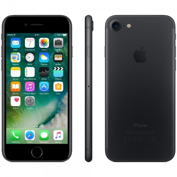 SMARTPHONE APPLE IPHONE 7 128 GB 4G LTE CHIP A10 TOUCH ID IOS 10 12 MP NERO OPACO