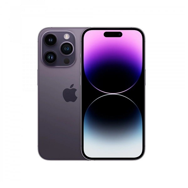 SMARTPHONE APPLE IPHONE 14 PRO 128 GB DUAL SIM 6.1" 5G A16 BIONIC TRIPLA FOTOCAMERA 48 MP DEEP PURPLE / VIOLA SCURO