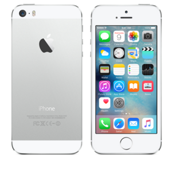 SMARTPHONE APPLE iPhone 5S 32GB Touch ID LTE iOS 8 Wi-Fi FOTOCAMERA 8 MPX GRADO A++ SILVER