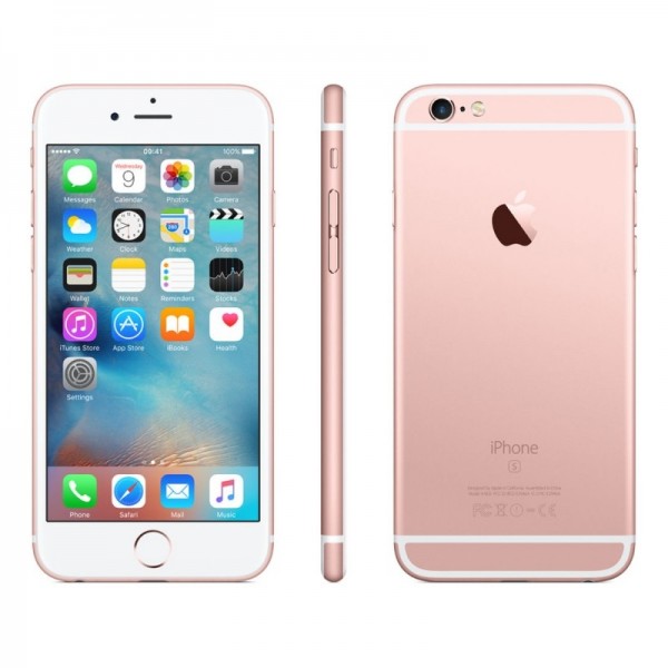 SMARTPHONE APPLE IPHONE 6S 64 GB 4G LTE CHIP A9 TOUCH ID IOS 9 12 MP FOCUS PIXEL ROSE GOLD