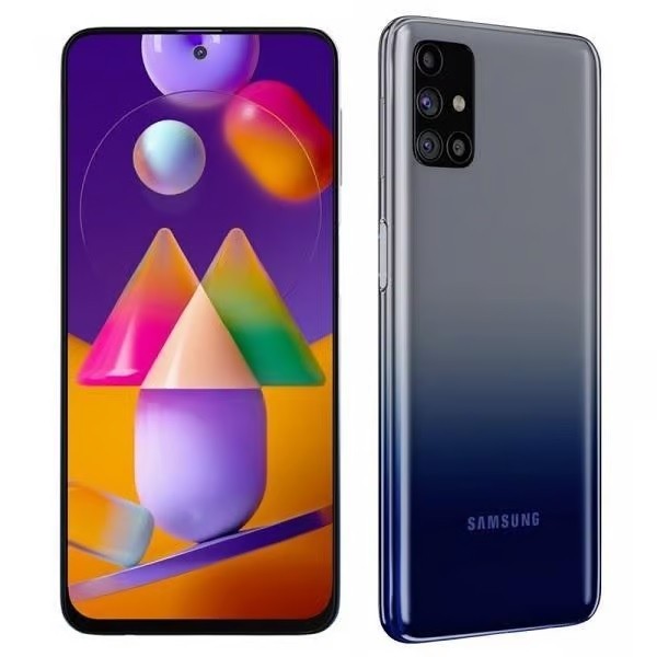 SMARTPHONE SAMSUNG GALAXY M31s SM M317F 128 GB DUAL SIM 6.5" 4G LTE WIFI QUATTRO FOTOCAMERE OCTA CORE BLU