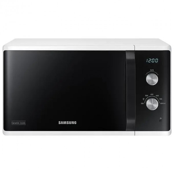 FORNO MICROONDE SAMSUNG MS23K3614AW 23 L 800 W 6 LIVELLI DI POTENZA DISPLAY LED LIBERA INSTALLAZIONE BIANCO / NERO