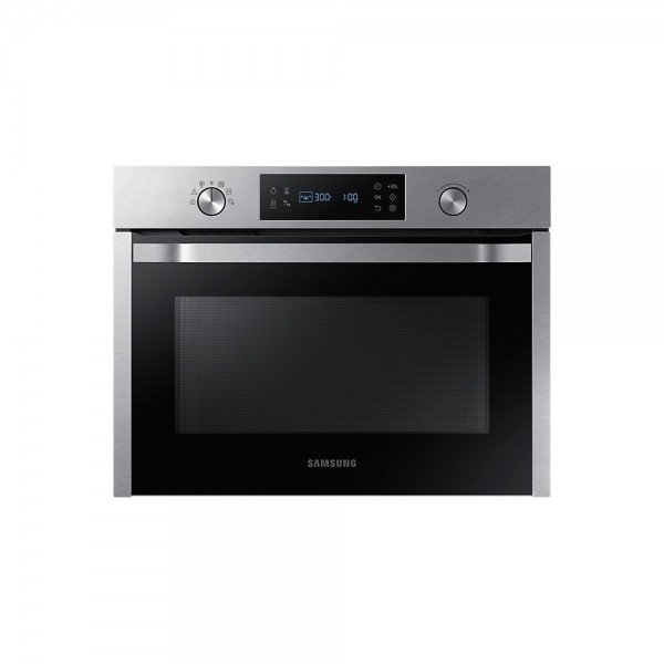 FORNO SAMSUNG NQ50K3130BS INCASSO MULTIFUNZIONE COMPACT SERIE AVANT 50 L MICROONDE PULIZIA A VAPORE 5 PROGRAMMI INOX