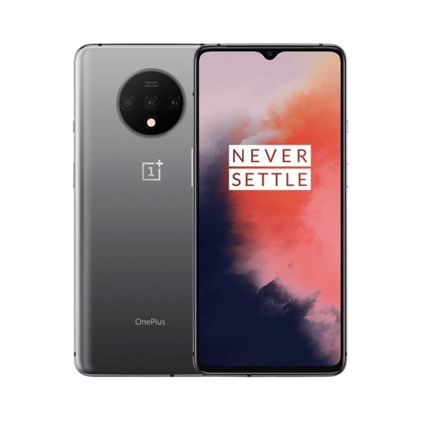 SMARTPHONE ONEPLUS 7T HD1903 128 GB DUAL SIM 6.55" AMOLED TRIPLA FOTOCAMERA 48 MP 4G LTE OXYGEN OS FROSTED SILVER