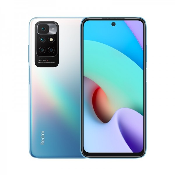SMARTPHONE XIAOMI REDMI 10 21061119DG 128 GB DUAL SIM 6.5" 4G LTE QUADRUPLA CAMERA SEA BLUE