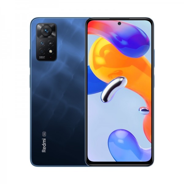 SMARTPHONE XIAOMI REDMI NOTE 11 PRO 5G 2201116SG 8 GB + 128 GB DUAL SIM 6.67" OCTA CORE 108 MP ATLANTIC BLUE