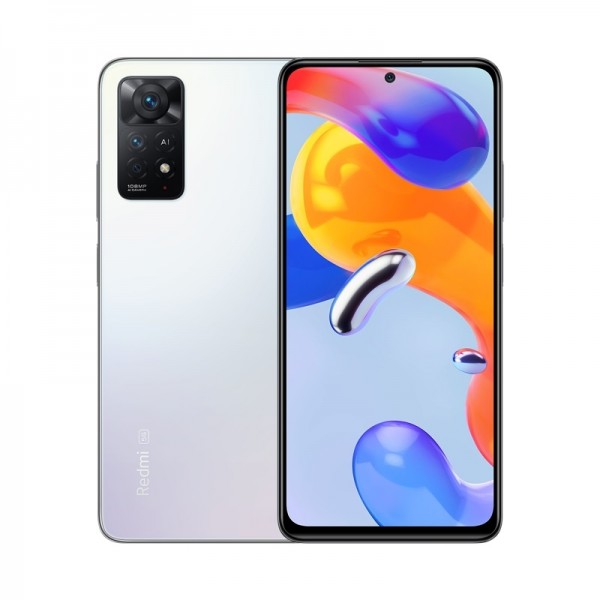 SMARTPHONE XIAOMI REDMI NOTE 11 PRO 5G 2201116SG 8 GB + 128 GB DUAL SIM 6.67" OCTA CORE 108 MP POLAR WHITE / BIANCO