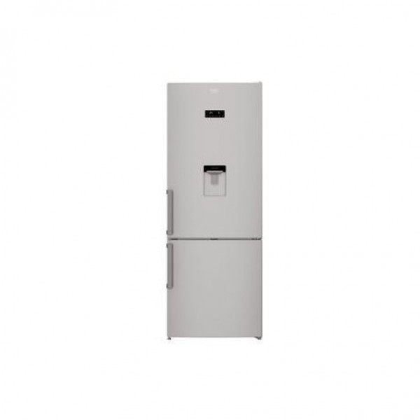 FRIGORIFERO BEKO RCNE520E31DS COMBINATO 450 L 70 CM DISPENSER TOTAL NO FROST PROSMART INVERTER SILVER LIBERA INSTALLAZIONE CLASSE A++