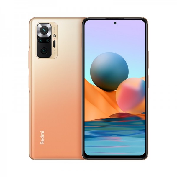 SMARTPHONE XIAOMI REDMI NOTE 10 PRO M2101K6G 6 GB + 128 GB 6.67" QUAD CAMERA 108 MP REFURBISHED GRADIENT BRONZE