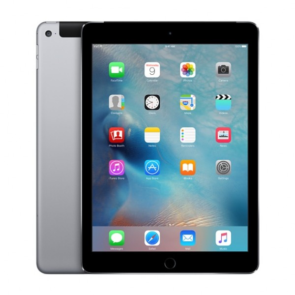 IPAD AIR 2 APPLE A1566 WIFI + CELLULAR 16 GB 4G LTE DISPLAY RETINA 9.7" MULTI TOUCH CHIP A8X FOTOCAMERA ISIGHT 8 MP GRIGIO SIDERALE