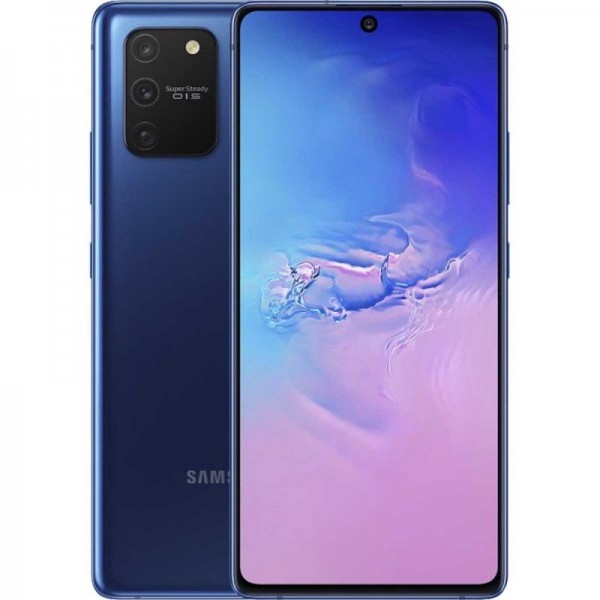 SMARTPHONE SAMSUNG GALAXY S10 LITE SM G770F 128 GB DUAL SIM 6.7" 4G LTE WIFI 48 + 12 + 5 MP OCTA CORE PRISM BLUE