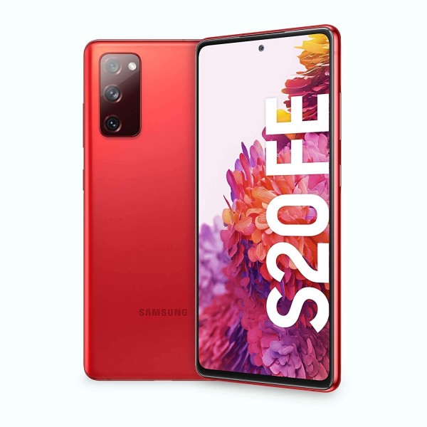 SMARTPHONE SAMSUNG GALAXY S20 FE 5G SM G781B 128 GB DUAL SIM 6.5" TRIPLA FOTOCAMERA OCTA CORE CLOUD RED / ROSSO