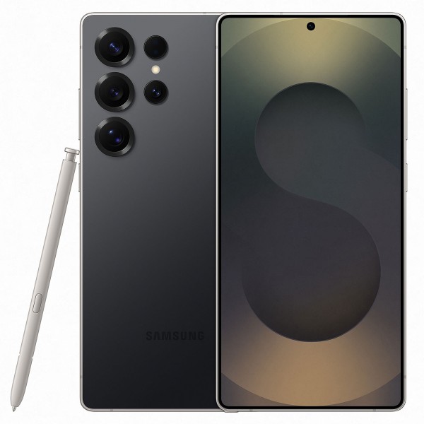 SMARTPHONE SAMSUNG GALAXY S25 ULTRA 5G SM S938B 512 GB DUAL SIM 6.9" QUAD CAMERA 200 MP OCTA CORE TITANIUM BLACK / NERO