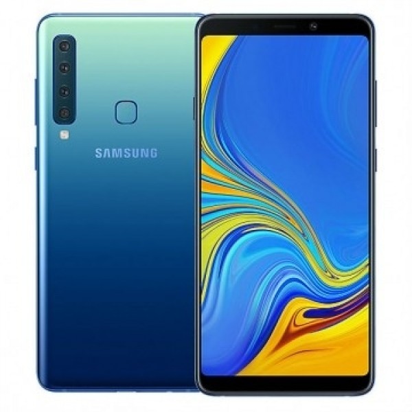 SMARTPHONE SAMSUNG GALAXY A9 (2018) SM A920F 128 GB OCTA CORE 6.3" SUPER AMOLED 4G LTE WIFI BLUETOOTH QUAD CAMERA LEMONADE BLUE