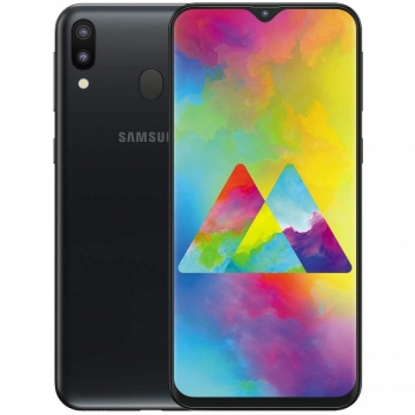 SMARTPHONE SAMSUNG GALAXY M20 SM M205F 64 GB DUAL SIM 6.3" 4G LTE WIFI 13 + 5 MP OCTA CORE CHARCOAL BLACK