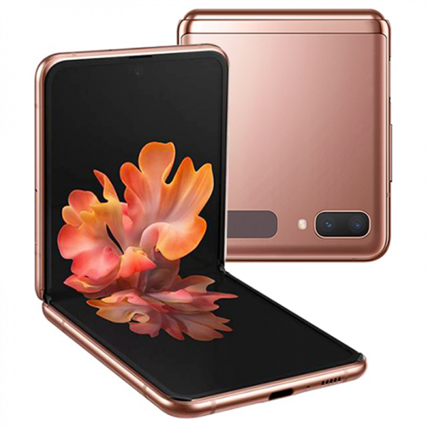 SMARTPHONE SAMSUNG GALAXY Z FLIP 5G SM F707B 256 GB 6.7" 12 + 12 MP OCTA CORE MYSTIC BRONZE / ORO