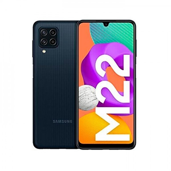 SMARTPHONE SAMSUNG GALAXY M22 SM M225F 128 GB DUAL SIM OCTA CORE 6.4" SUPER AMOLED 4G LTE WIFI BLUETOOTH QUATTRO FOTOCAMERE NERO