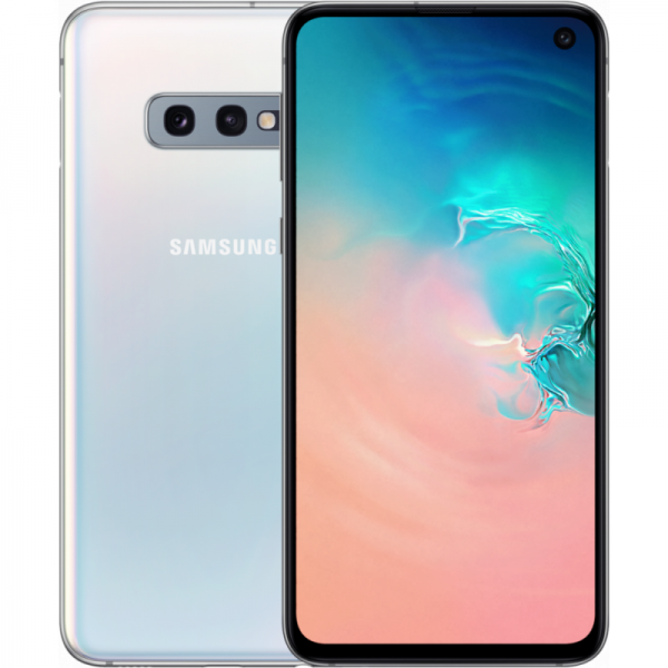 SMARTPHONE SAMSUNG GALAXY S10e SM G970F 128 GB 5.8" 4G LTE WIFI 12 + 16 MP OCTA CORE PRISM WHITE