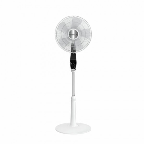 VENTILATORE PIANTANA ROWENRA TURBO SILENCE EXTREME VU5690 5 PALE AUTO OSCILLANTE TOUCH NERO BIANCO