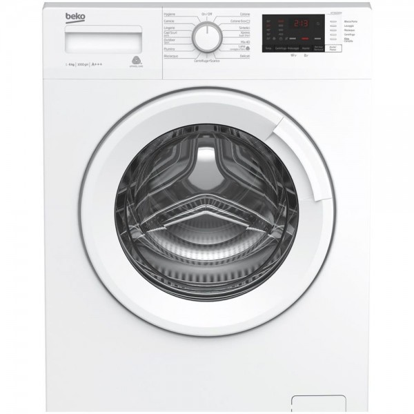 LAVATRICE BEKO WTX61032W 6 KG 1000 GIRI SLIM CARICO FRONTALE 15 PROGRAMMI LIBERA INSTALLAZIONE CLASSE A+++ 24 MESI GARANZIA UFFICIALE