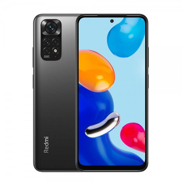 SMARTPHONE XIAOMI REDMI NOTE 11 2201117TG 6 GB + 128 GB 6.43" DUAL SIM OCTA CORE 4G LTE QUATTRO FOTOCAMERE 50 MP GRAPHITE GRAY