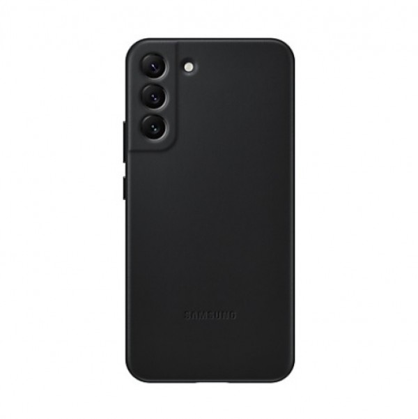 SAMSUNG GALAXY S22 PLUS LEATHER COVER PER CELLULARE EF-VS906LBEGWW NERO