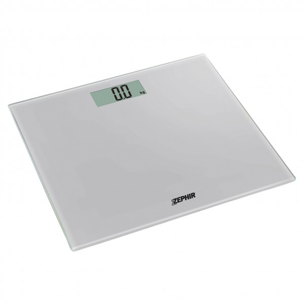 BILANCIA PESA PERSONA DIGITALE ZEPHIR ZHS809 PORTATA MAX 180 KG DISPLAY LCD BIANCO
