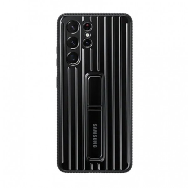GALAXY A72 CLEAR STANDNG COVER / CUSTODIA TRASPARENTE PER CELLULARE EF JA725CTEGWW