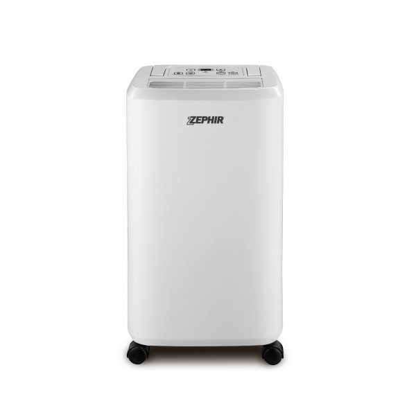 DEUMIDIFICATORE ELETTRONICO PORTATILE ZEPHIR ZDP20 20L/GG 380 W TIMER BIANCO