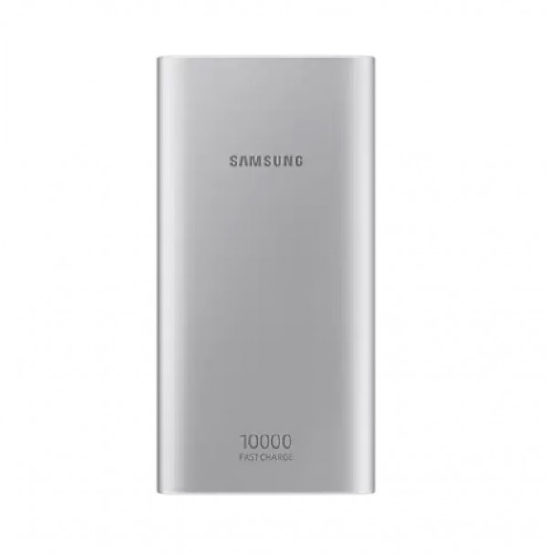 BATTERY PACK (TYPE-C) / POWER BANK / BATTERIA ESTERNA SAMSUNG EB-P1100CSEGWW UNIVERSALE 10000 MAH RICARICA RAPIDA PER SMARTPHONE E TABLET ARGENTO